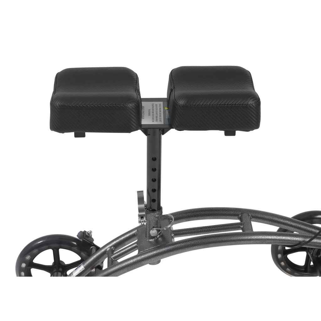 796 Steerable Knee Walker Adjustable Height w/ Basket 350 lb Indoor/Outdoor