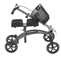 796 Steerable Knee Walker Adjustable Height w/ Basket 350 lb Indoor/Outdoor