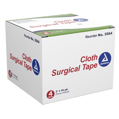 Surgical Tape Silk Cloth 2" 3" x 10 Yards Water Repellent Hypoallergenic - Precision Lab Works