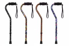 Four canes with exact patterns