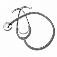 Dukal Single Head Nurses Stethoscope 22" Durable Non-Chill Ring 5 Colors - Precision Lab Works