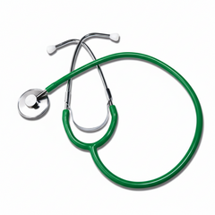Dukal Single Head Nurses Stethoscope 22" Durable Non-Chill Ring 5 Colors - Precision Lab Works