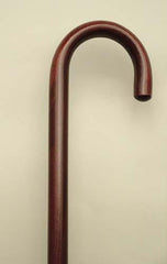 Round Handle Classic Hardwood Walking Cane 36" - Precision Lab Works