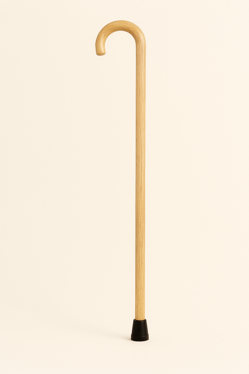 Round Handle Classic Hardwood Walking Cane 36" - Precision Lab Works