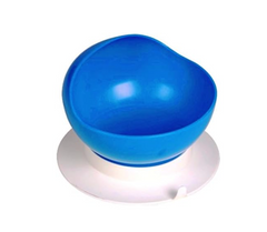 Maddak SP Ableware Scooper Bowl with Suction Base, Blue