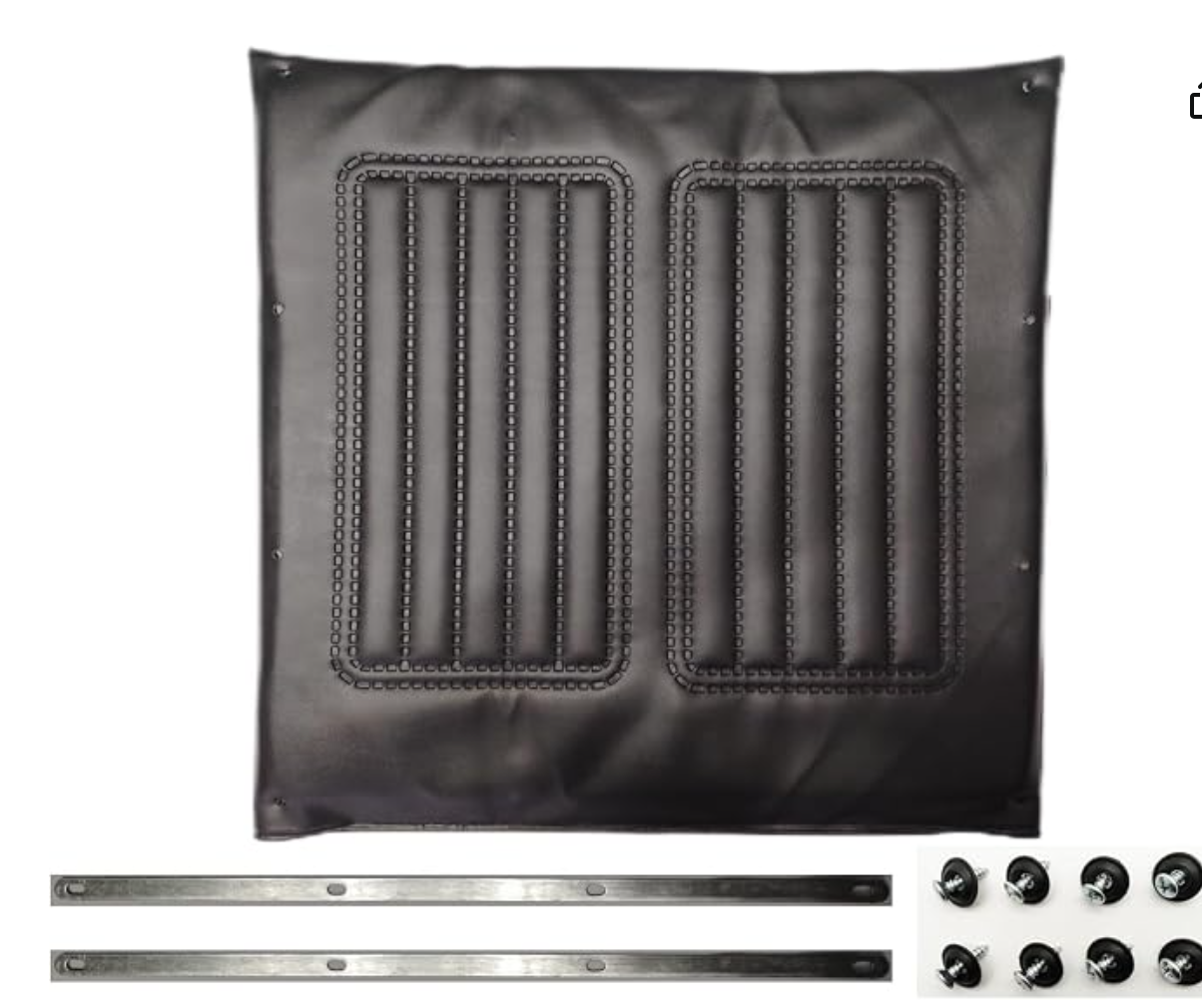 Drive Medical Silver Sport 2 Wheelchair Seat Upholstery, 18 Inch 