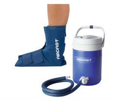 Aircast Cryo/Cuff System, Ankle Cuff with Cooler, Adult
