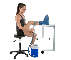 Aircast Cryo/Cuff System, Ankle Cuff with Cooler, Adult
