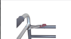 ProBasics Bariatric 2-Button Folding Walker with 5 Inch Wheels 500 lb Case of 2