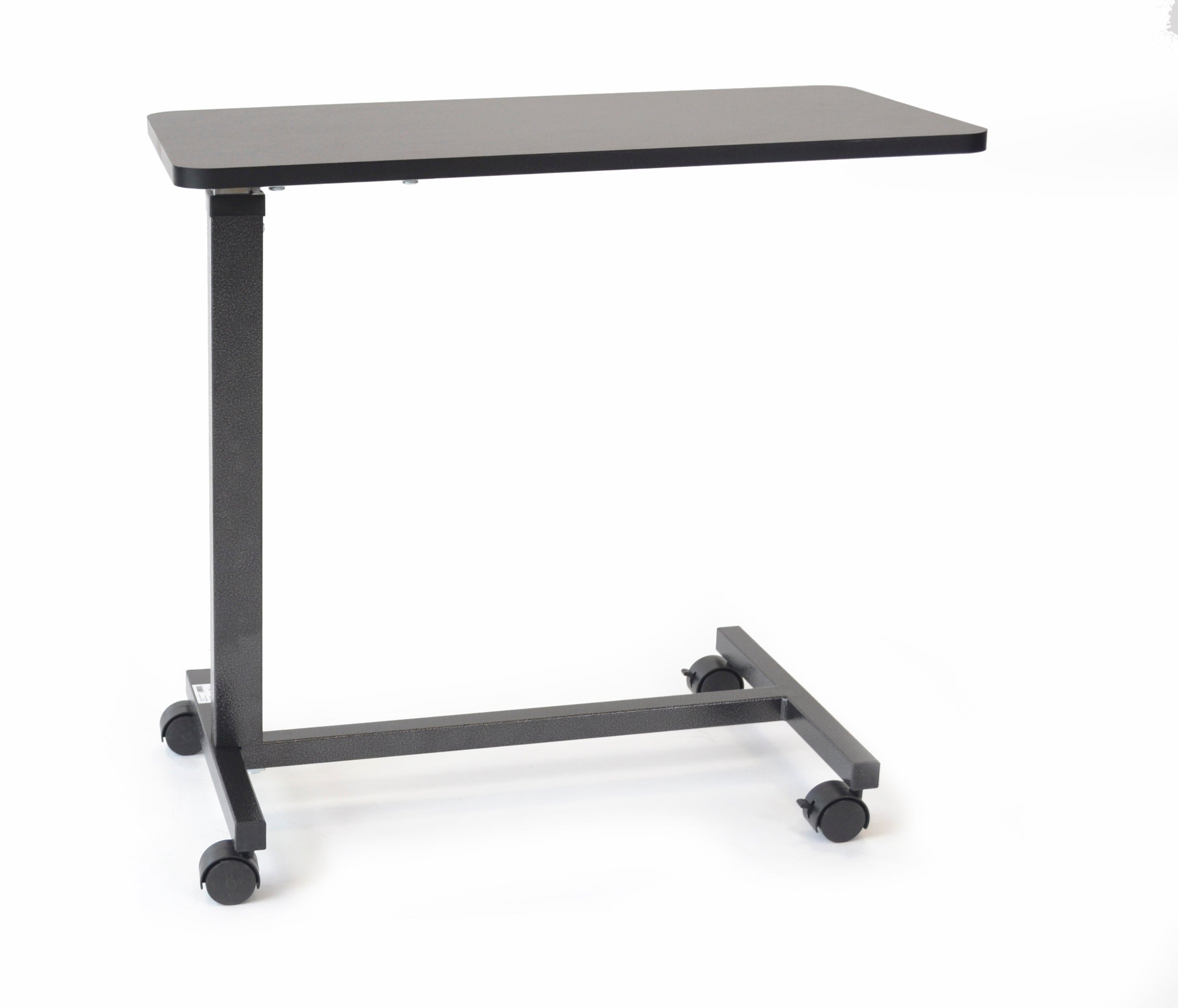 Roscoe Overbed Table - Non-Tilting Bedside Table with Adjustable Height - Precision Lab Works