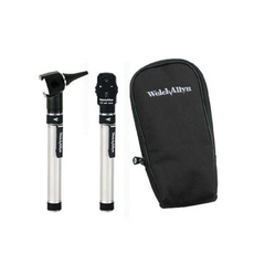 Welch Allyn PocketScope Set, 2.5V, Ophthalmoscope and Otoscope, Soft Case