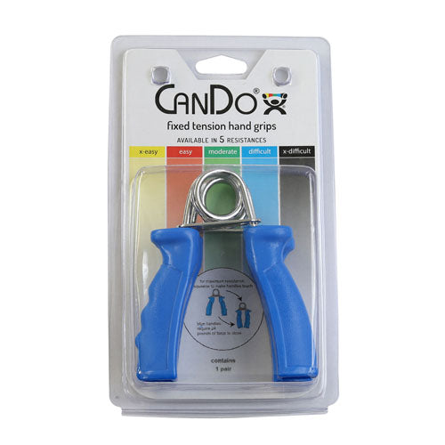 Hand Exercise Grips - Blue Hard  (Pair) - Precision Lab Works 