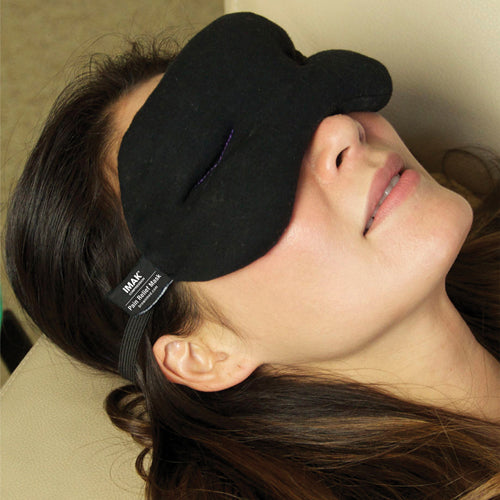 Imak Eye Pillow Mask Black/ Universal - Precision Lab Works