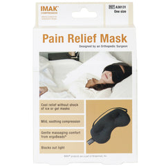 Imak Eye Pillow Mask Black/ Universal - Precision Lab Works