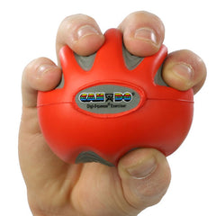 CanDo Digi-Squeeze Hand Exer Red  Med Size  Light Strength