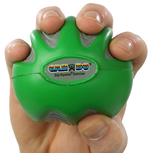 Hand Exerciser Medium Moderate Green CanDo Digi-Squeeze - Precision Lab Works