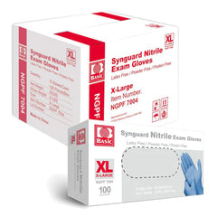 Synguard Nitrile Exam Gloves 10 bxs/case  X-Large