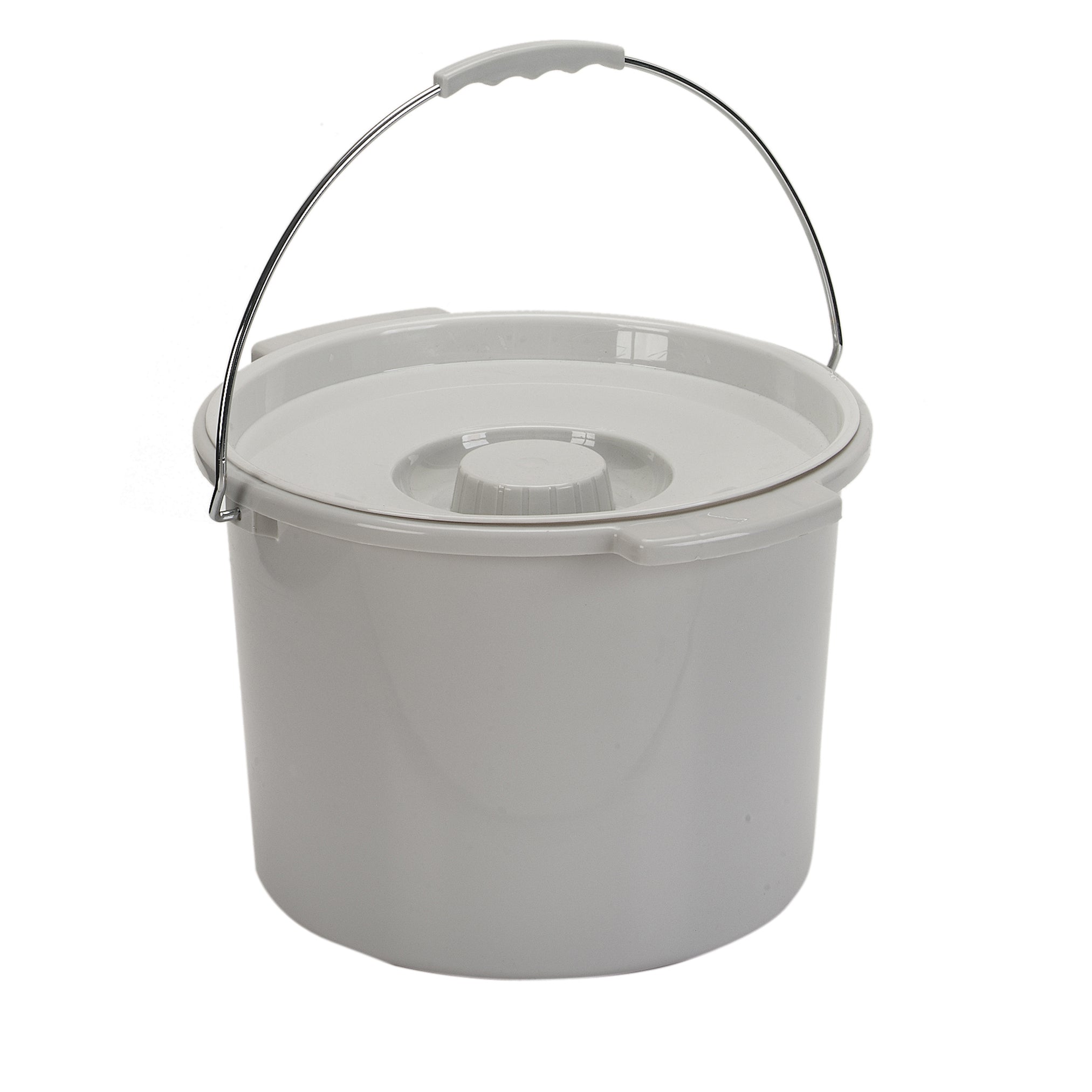 Bariatric Drop-Arm Commode Deluxe  Assembled - Precision Lab Works