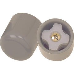 Comb. Swivel/Fixed Wheels 3  w/Lock and Rear Glides (pr)