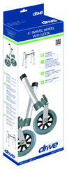 Comb. Swivel/Fixed Wheels 5  w/Lock & Rear Glides (pr) - Precision Lab Works