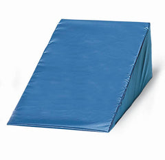 Vinyl Covered Foam Wedge 6 h x 20 w x 22 l  Navy - Precision Lab Works