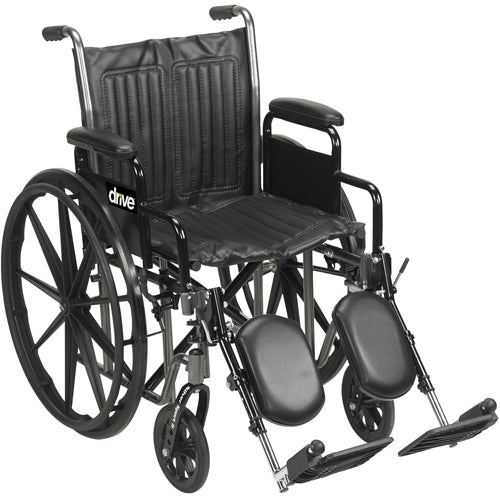 Wheelchair Econ Rem Desk Arms 20  w/ELR Dual Axle K1/K2 - Precision Lab Works
