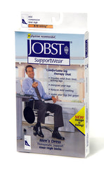 Jobst For Men 8-15 Over-The-Calf Sock Black Small - Precision Lab Works