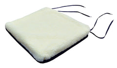 Rollator Cushion w/Sherpa Top Navy  13  x 14  x 2 - Precision Lab Works