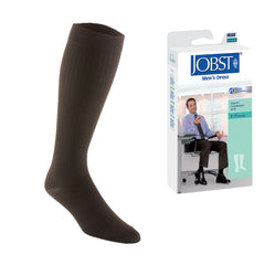 Jobst Men's Dress Socks 8-15 Brown Medium