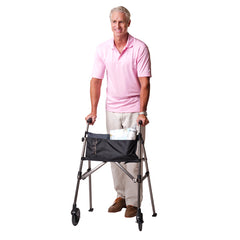EZ Fold-N-Go Walker Black Walnut - Precision Lab Works