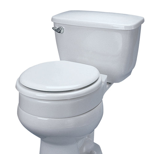 Raised Toilet Seat  Standard Hinged - Precision Lab Works