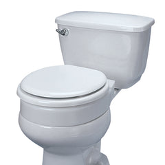 Raised Toilet Seat  Standard Hinged - Precision Lab Works