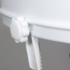 Raised Toilet Seat w/Lid 4  Savannah-style  Retail - Precision Lab Works