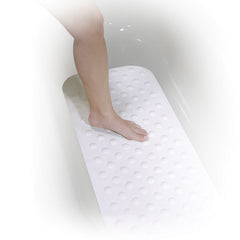 Bathtub Safety Mat Large White 15.75  x 35.5 - Precision Lab Works