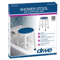 Swivel Seat Shower Stool Retail Packed    Each