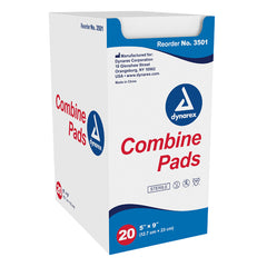 ABD Combine Pad Sterile 5 x9   1 tray (20 per tray) - Precision Lab Works