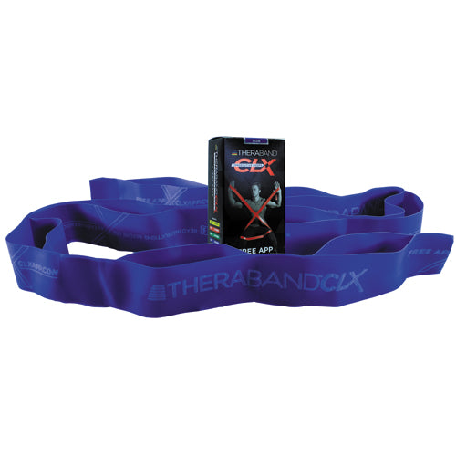 Theraband Consecutive Loops Blue 5' Individual  9-Loop - Precision Lab Works
