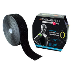 TheraBand Kinesiology TapeBulk 2  x 103.3' Black/Black - Precision Lab Works
