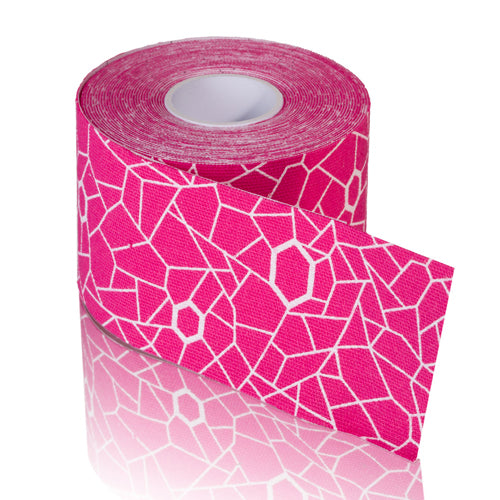 TheraBand Kinesiology Tape STD Roll 2 x16.4' Pink/White - Precision Lab Works
