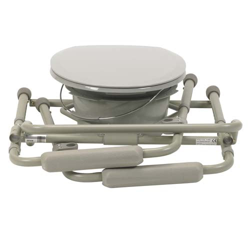 Commode  Folding Steel 3-in-1 Non-Retail Carton (Drive) Cs/4 - Precision Lab Works