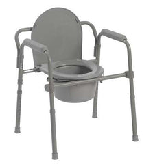 Commode  Folding Steel 3-in-1 Non-Retail Carton (Drive) Cs/4 - Precision Lab Works