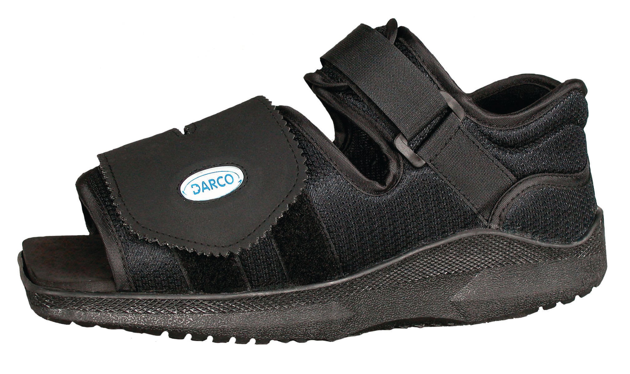 Darco Med-Surg Shoe Black Square-Toe Men's Small - Precision Lab Works
