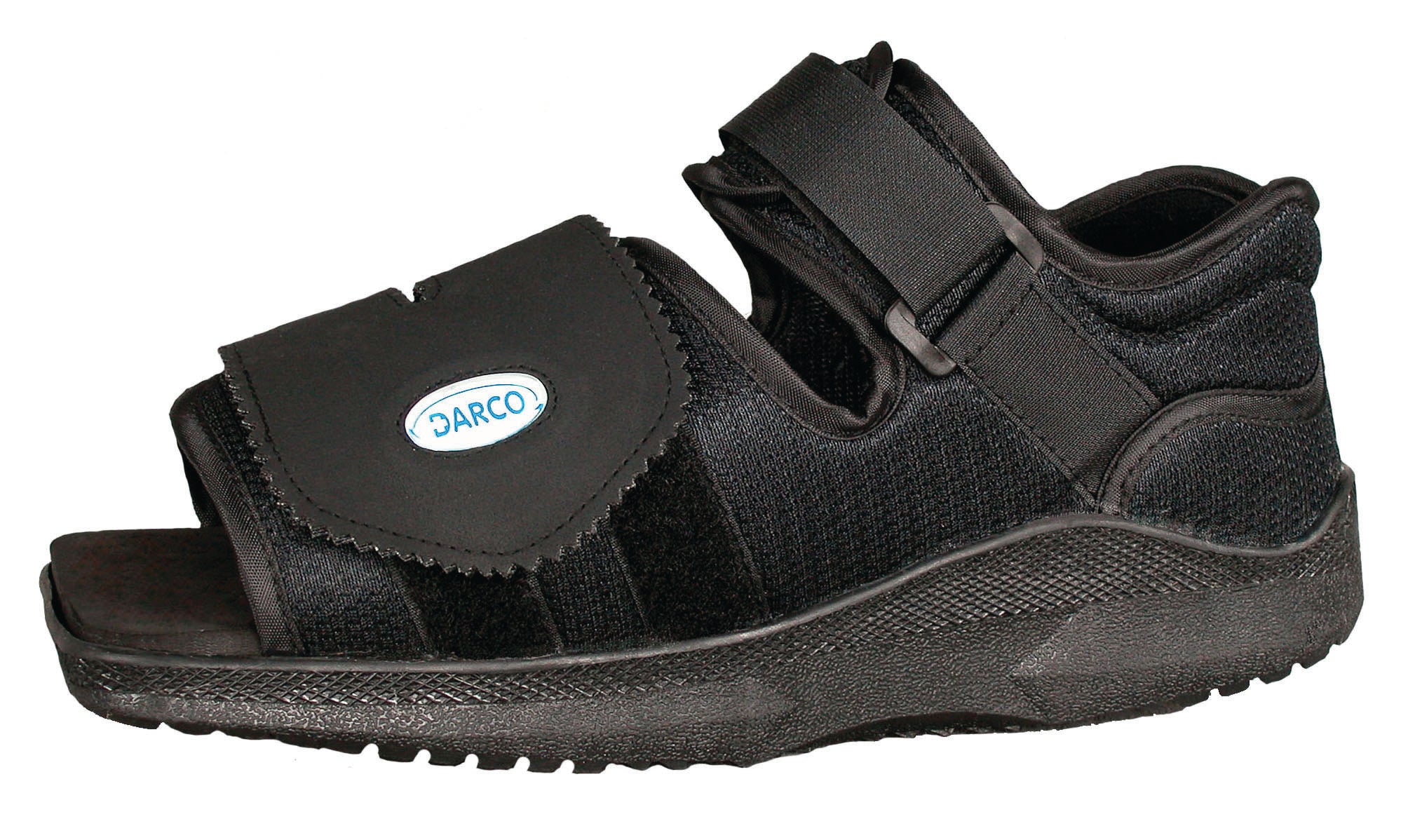 Darco Med-Surg Shoe Black Square-Toe Men's Medium - Precision Lab Works