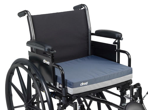 Molded Wheelchair Cushion General Use Gel/Foam 18x16x2 - Precision Lab Works