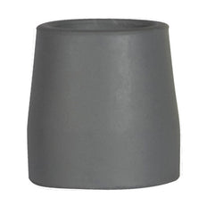 Univ Tips  Grey 1  Shaft - Pr. for Crutch  Walkers  Commodes - Precision Lab Works
