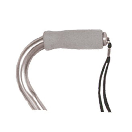 Deluxe Adjustable Cane Offset W/Wrist Strap-Black - Precision Lab Works