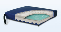 Gel Convoluted Foam Cushion 18  x 16  x 3   Navy