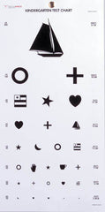 Kindergarten Eye Chart 22 x11