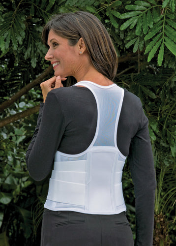 Cincher Female Back Support XX-Large White - Precision Lab Works