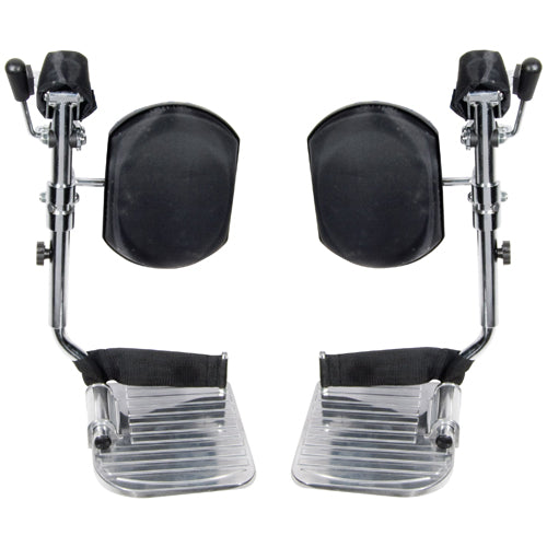 Elevating Leg Rests Only Heavy-Duty w/Calf Pads (pr) - Precision Lab Works